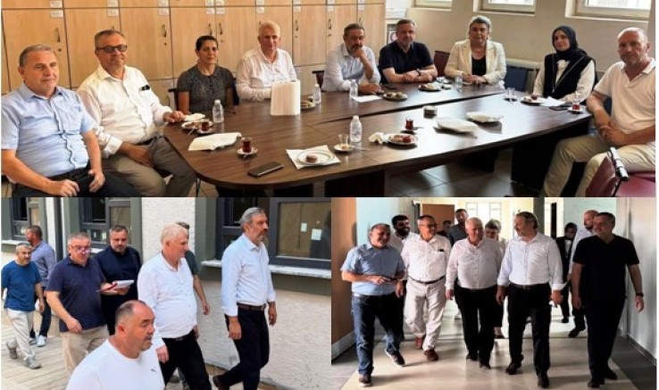 Vekil Yılmaz ve Dokuzlardan Yık-Yap Projesi Okullarına ineleme Ziyaret
