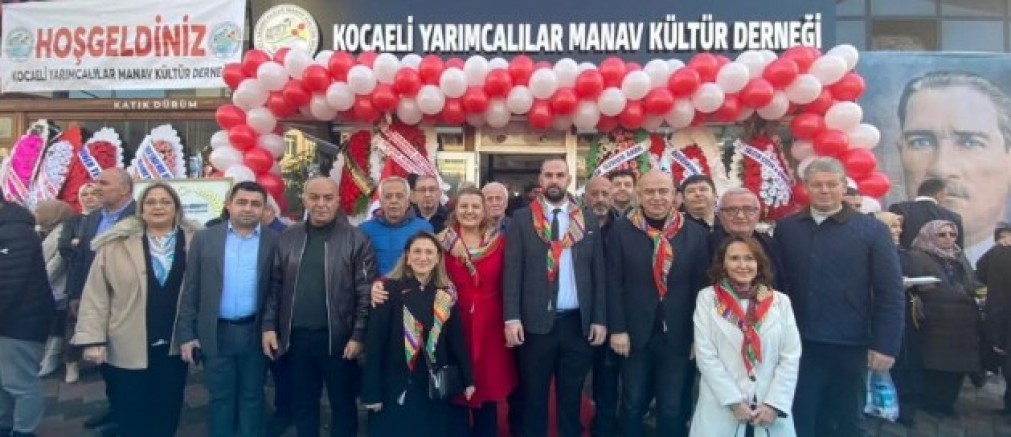 Yarımcalılar Manav Kültür Derneği törenle açıldı