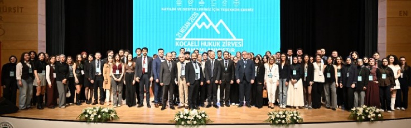 Kocaeli Hukuk Zirvesinde Hukukta 360 Derece Oturumu