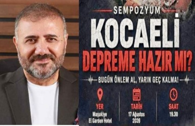 YRP'li Yalçın Eldoğan'dan Deprem Sempozyumu